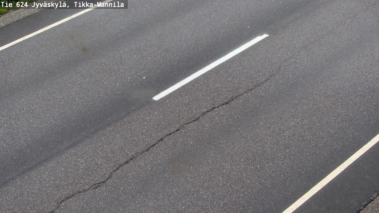 Weather Camera Image Road 624 Jyväskylä, Tikka-Mannila, Jyväskylä, Keski-Suomi