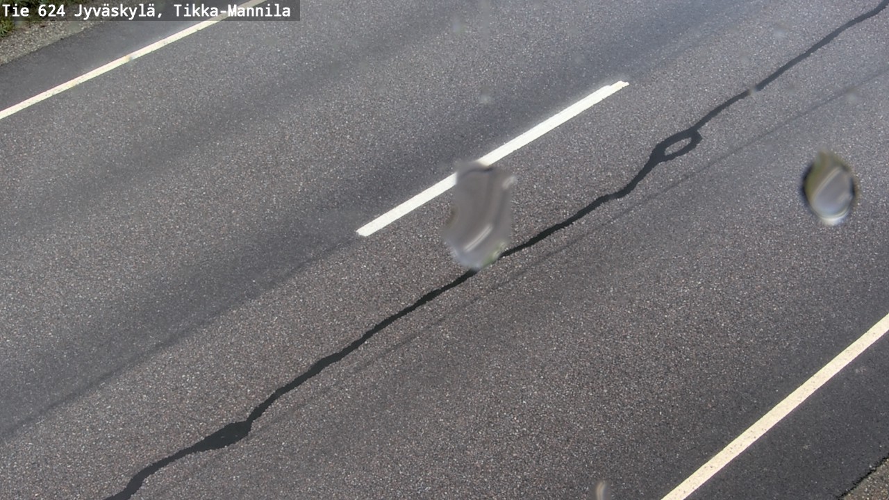 Weather Camera Image Road 624 Jyväskylä, Tikka-Mannila, Jyväskylä, Keski-Suomi