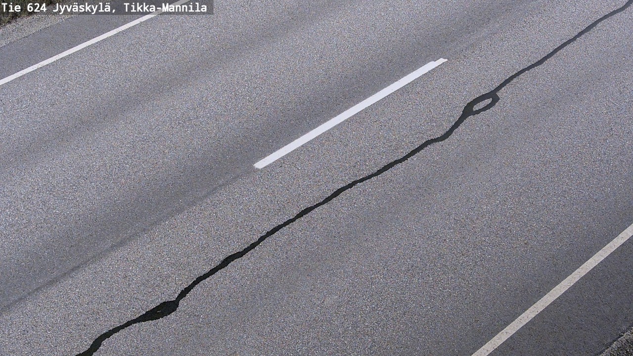 Kelikamerat Kuva Tie 624 Jyväskylä, Tikka-Mannila, Jyväskylä, Keski-Suomi