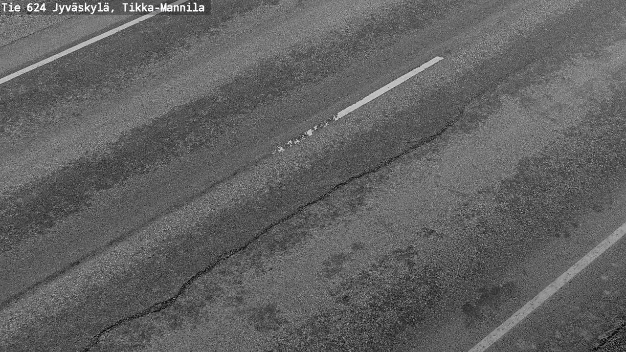 Weather Camera Image Road 624 Jyväskylä, Tikka-Mannila, Jyväskylä, Keski-Suomi