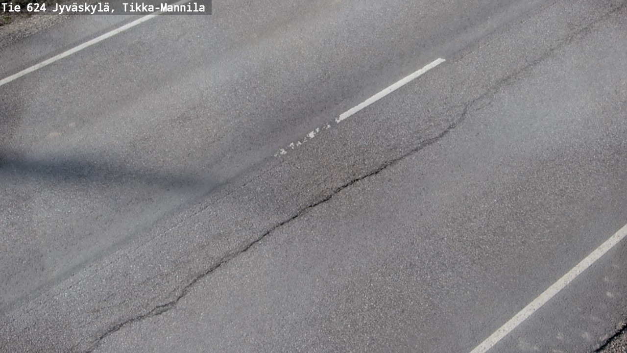 Weather Camera Image Road 624 Jyväskylä, Tikka-Mannila, Jyväskylä, Keski-Suomi