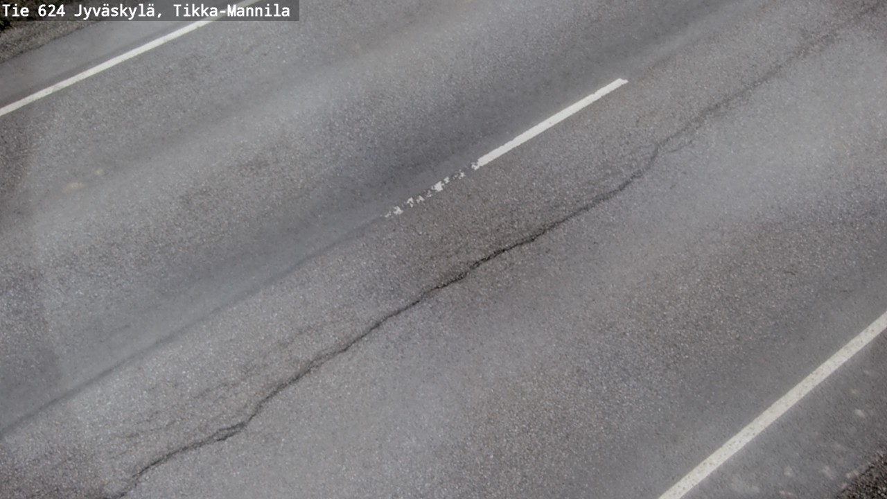Weather Camera Image Väg 624 Jyväskylä, Tikka-Mannila, Jyväskylä, Keski-Suomi