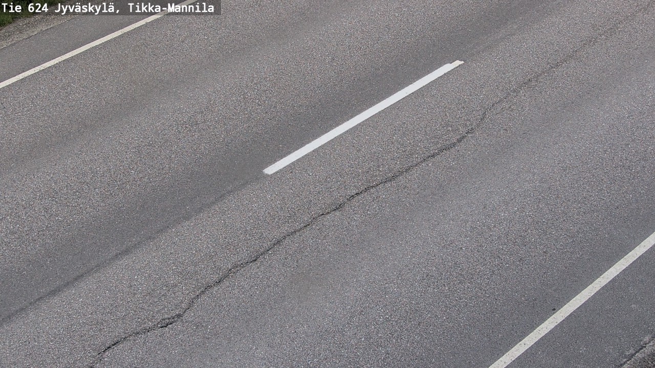 Kelikamerat Kuva Tie 624 Jyväskylä, Tikka-Mannila, Jyväskylä, Keski-Suomi