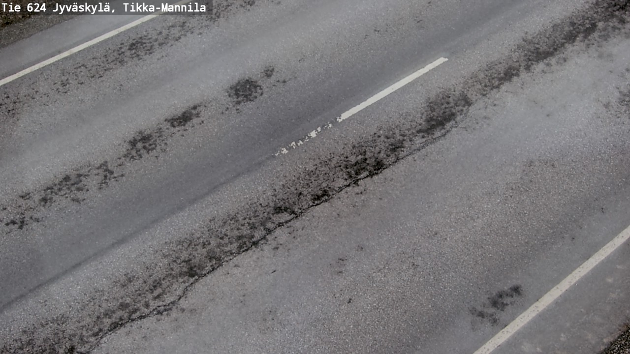Weather Camera Image Väg 624 Jyväskylä, Tikka-Mannila, Jyväskylä, Keski-Suomi