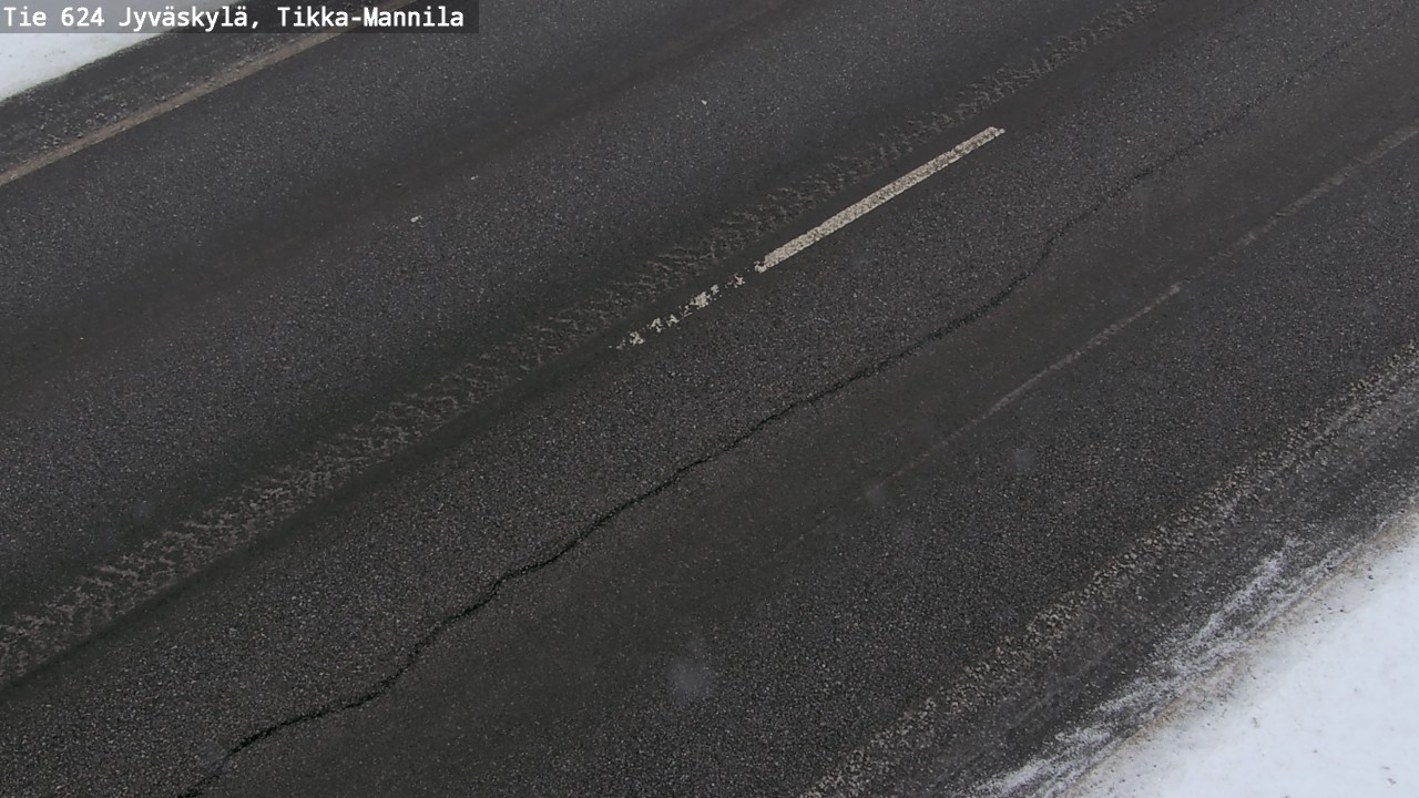 Weather Camera Image Väg 624 Jyväskylä, Tikka-Mannila, Jyväskylä, Keski-Suomi
