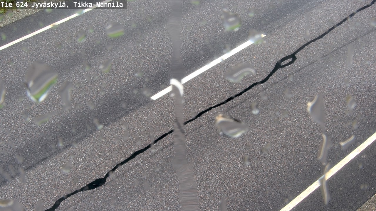 Weather Camera Image Road 624 Jyväskylä, Tikka-Mannila, Jyväskylä, Keski-Suomi