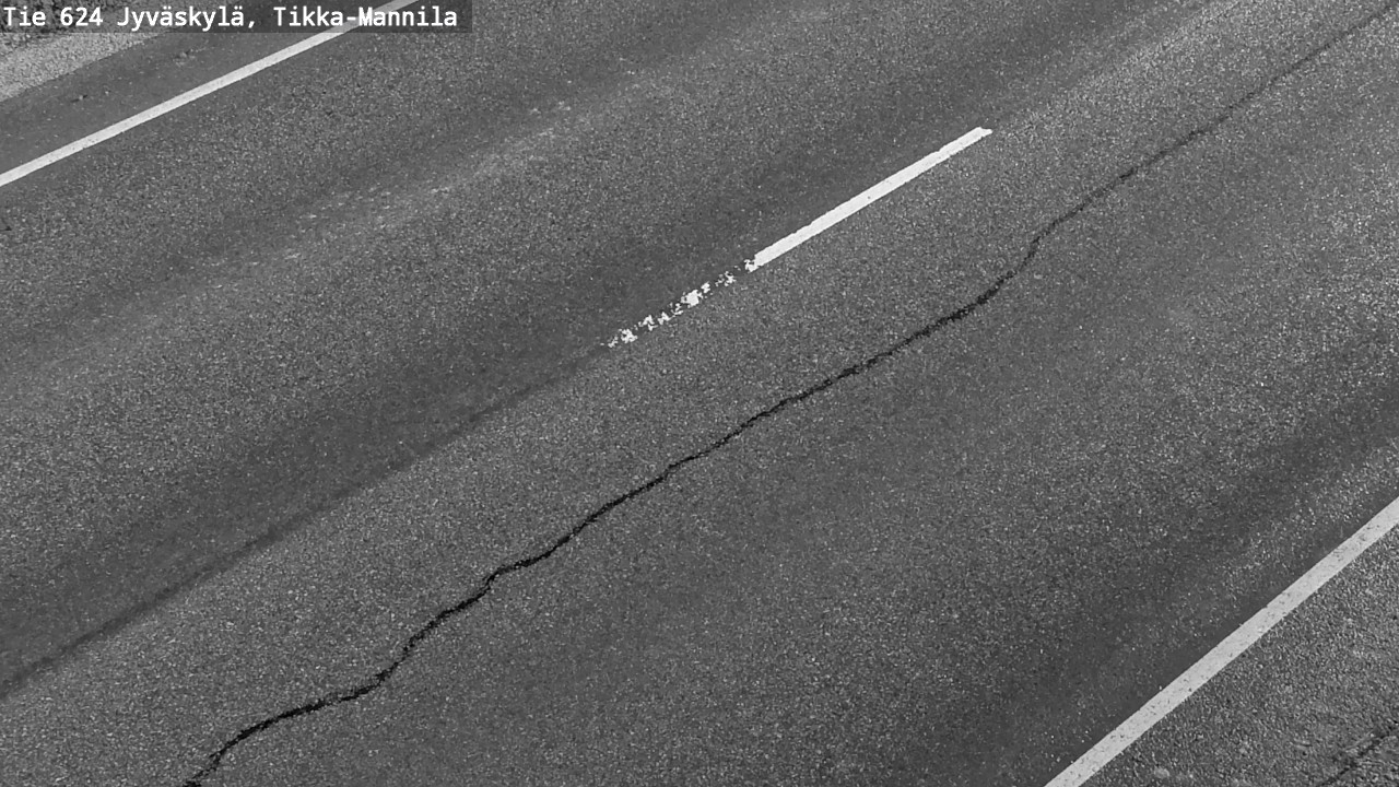Kelikamerat Kuva Tie 624 Jyväskylä, Tikka-Mannila, Jyväskylä, Keski-Suomi