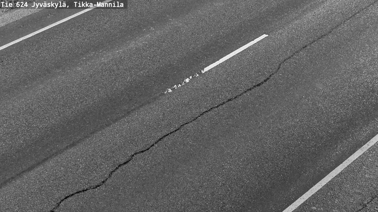 Kelikamerat Kuva Tie 624 Jyväskylä, Tikka-Mannila, Jyväskylä, Keski-Suomi