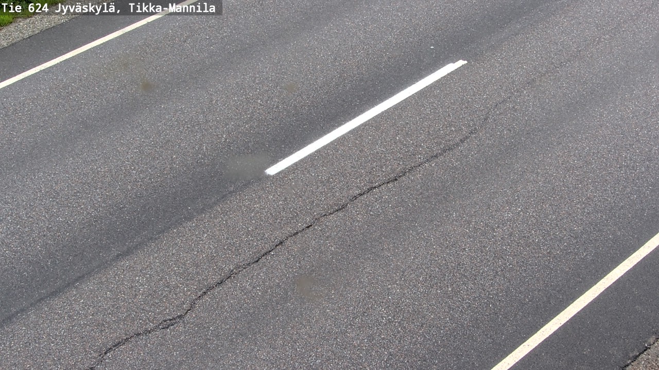 Weather Camera Image Väg 624 Jyväskylä, Tikka-Mannila, Jyväskylä, Keski-Suomi