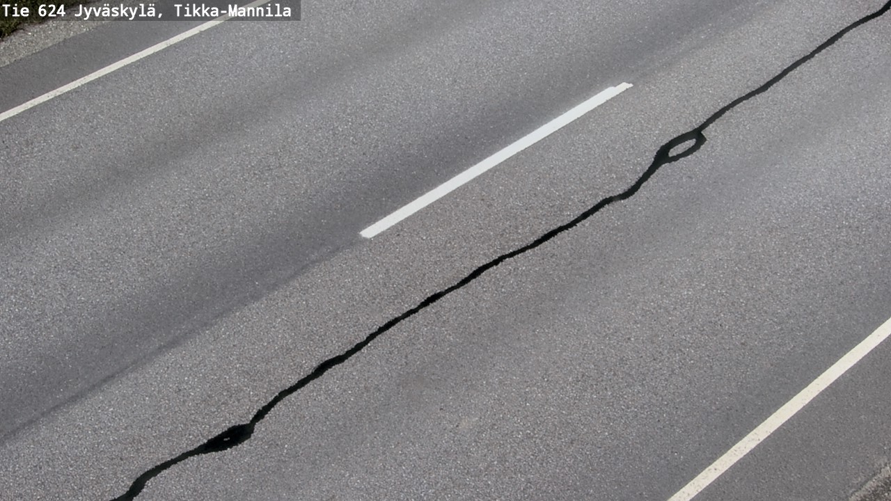 Kelikamerat Kuva Tie 624 Jyväskylä, Tikka-Mannila, Jyväskylä, Keski-Suomi