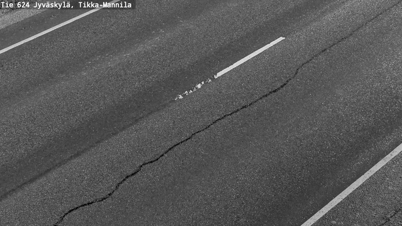 Kelikamerat Kuva Tie 624 Jyväskylä, Tikka-Mannila, Jyväskylä, Keski-Suomi