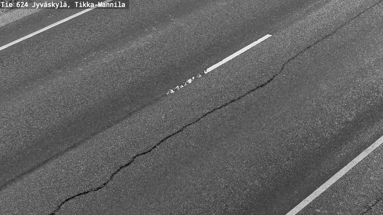 Kelikamerat Kuva Tie 624 Jyväskylä, Tikka-Mannila, Jyväskylä, Keski-Suomi