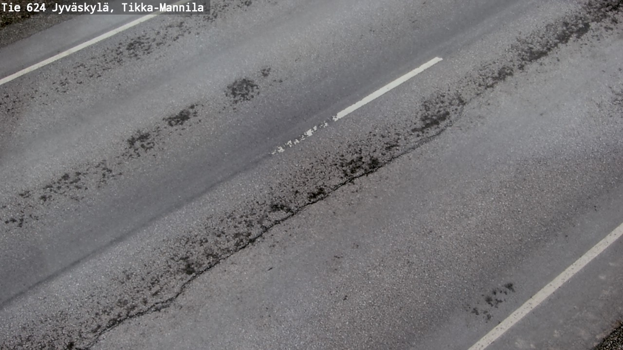 Weather Camera Image Väg 624 Jyväskylä, Tikka-Mannila, Jyväskylä, Keski-Suomi
