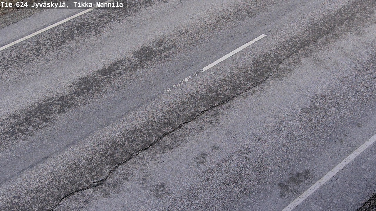 Weather Camera Image Väg 624 Jyväskylä, Tikka-Mannila, Jyväskylä, Keski-Suomi