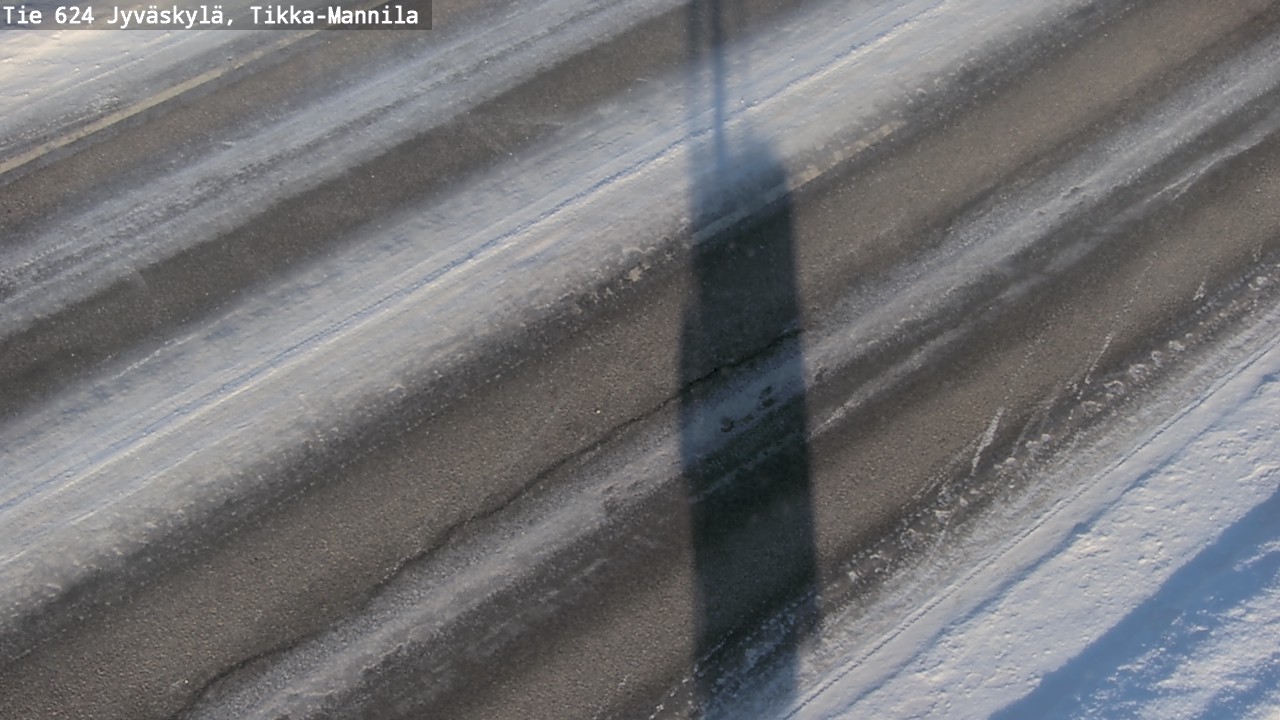 Weather Camera Image Väg 624 Jyväskylä, Tikka-Mannila, Jyväskylä, Keski-Suomi