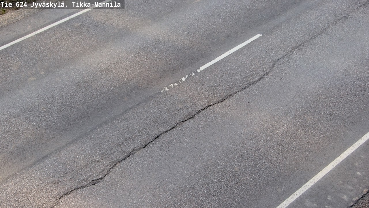 Weather Camera Image Road 624 Jyväskylä, Tikka-Mannila, Jyväskylä, Keski-Suomi