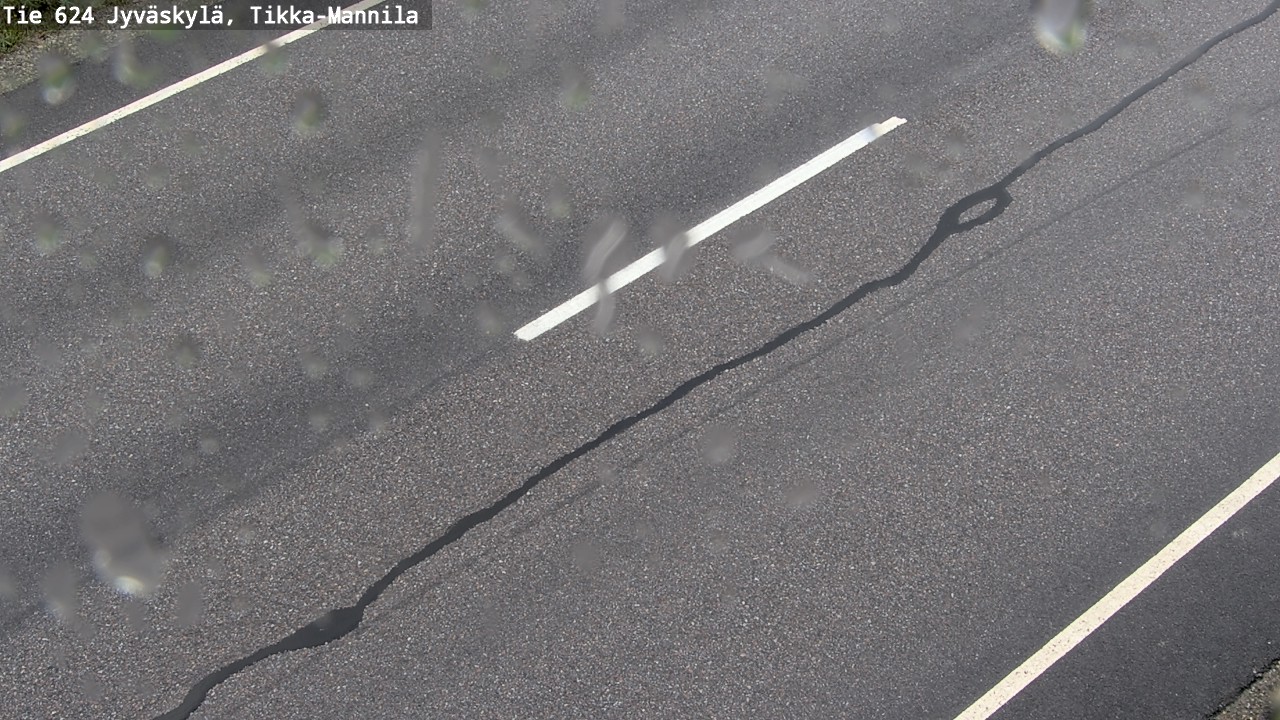 Weather Camera Image Road 624 Jyväskylä, Tikka-Mannila, Jyväskylä, Keski-Suomi