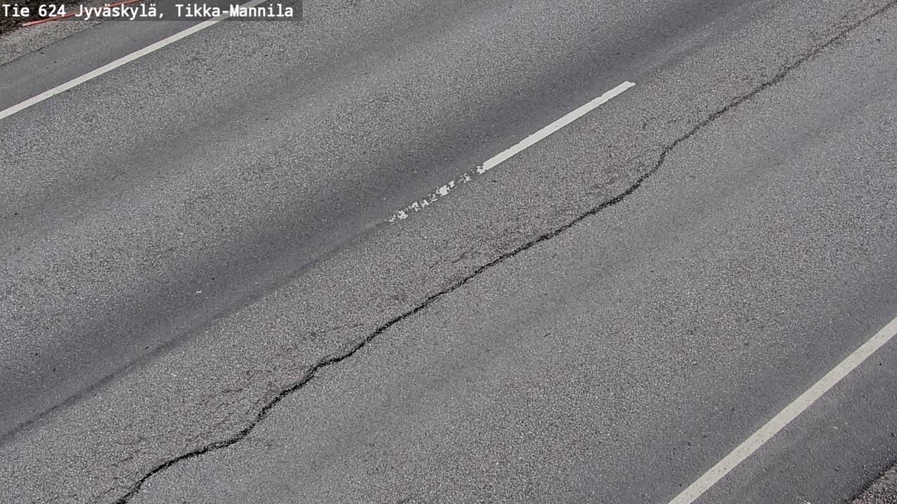 Weather Camera Image Road 624 Jyväskylä, Tikka-Mannila, Jyväskylä, Keski-Suomi
