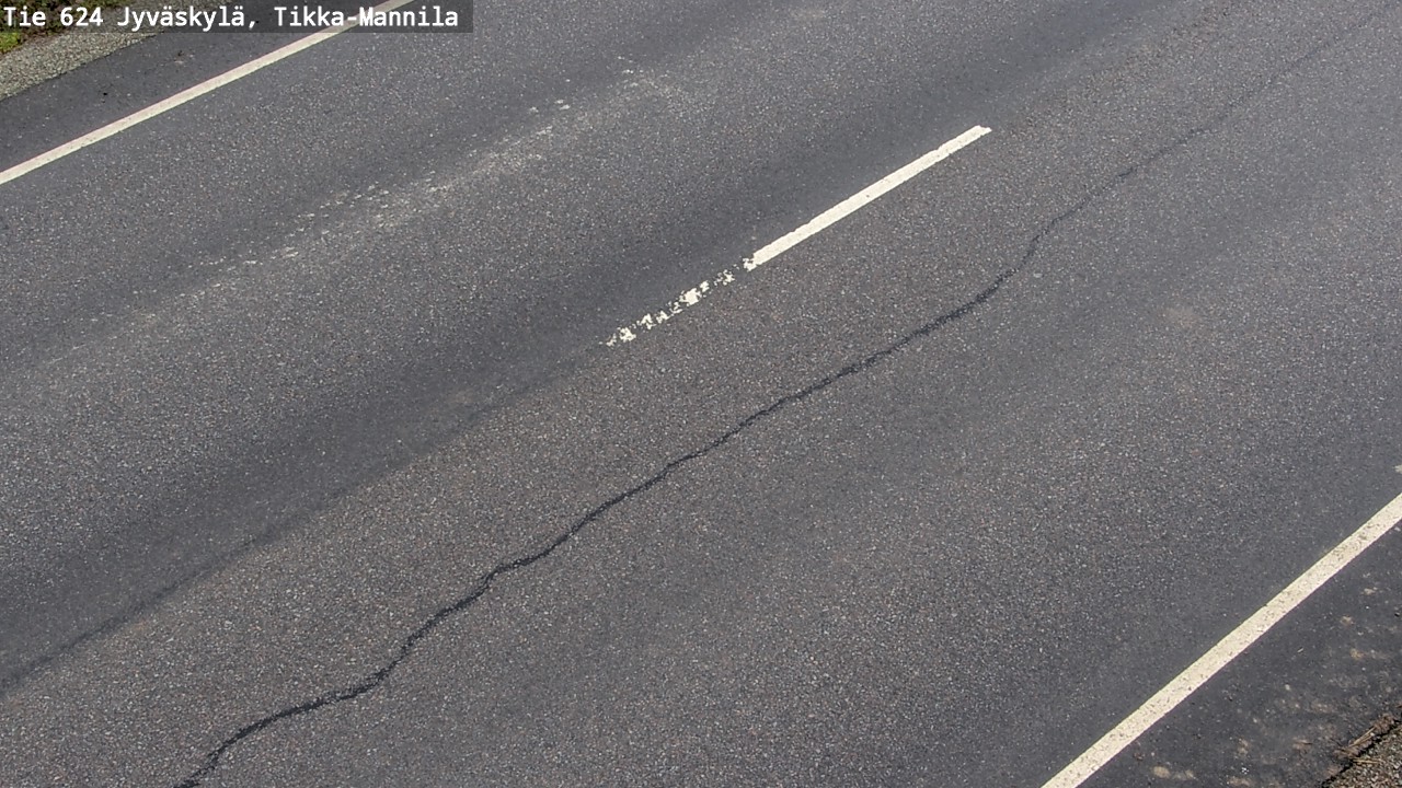 Kelikamerat Kuva Tie 624 Jyväskylä, Tikka-Mannila, Jyväskylä, Keski-Suomi