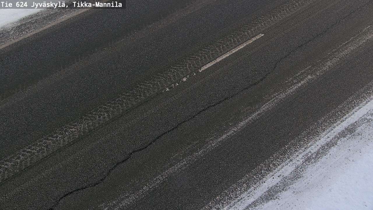 Kelikamerat Kuva Tie 624 Jyväskylä, Tikka-Mannila, Jyväskylä, Keski-Suomi