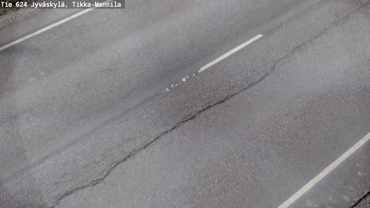 Weather Camera Image Road 624 Jyväskylä, Tikka-Mannila, Jyväskylä, Keski-Suomi