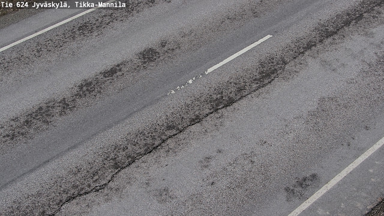 Weather Camera Image Väg 624 Jyväskylä, Tikka-Mannila, Jyväskylä, Keski-Suomi