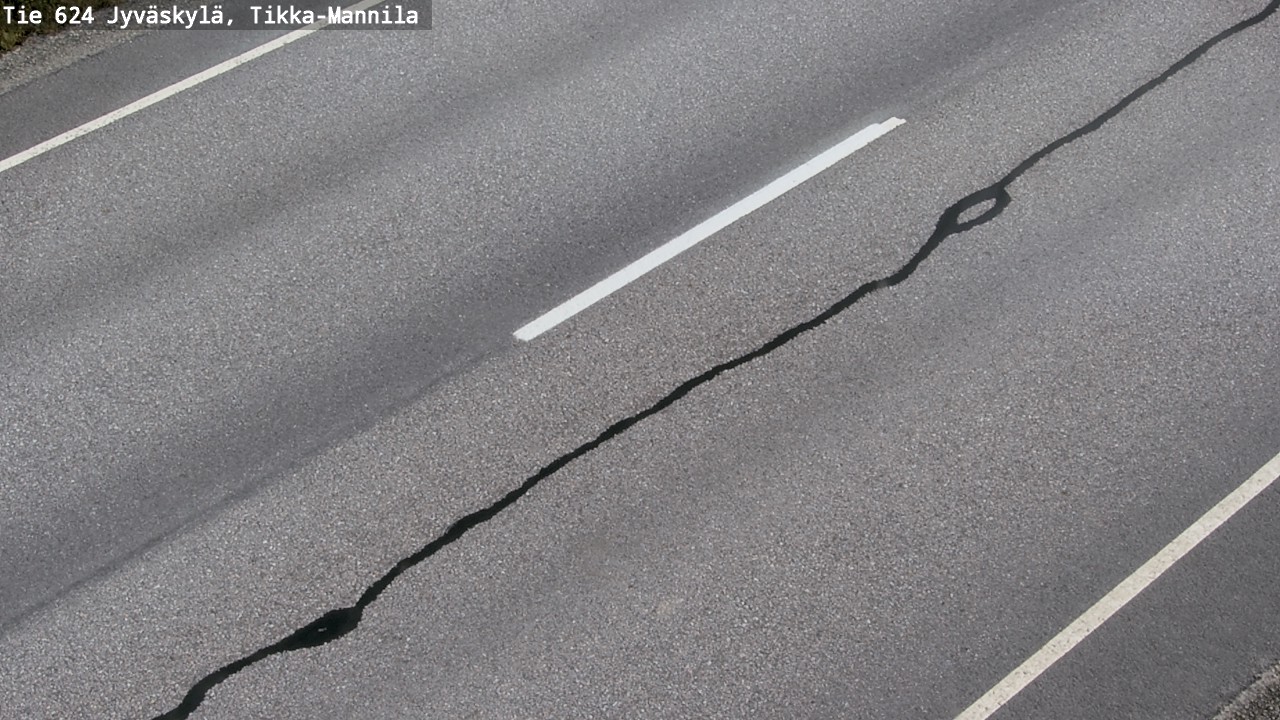 Kelikamerat Kuva Tie 624 Jyväskylä, Tikka-Mannila, Jyväskylä, Keski-Suomi