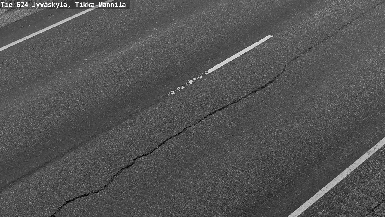 Kelikamerat Kuva Tie 624 Jyväskylä, Tikka-Mannila, Jyväskylä, Keski-Suomi