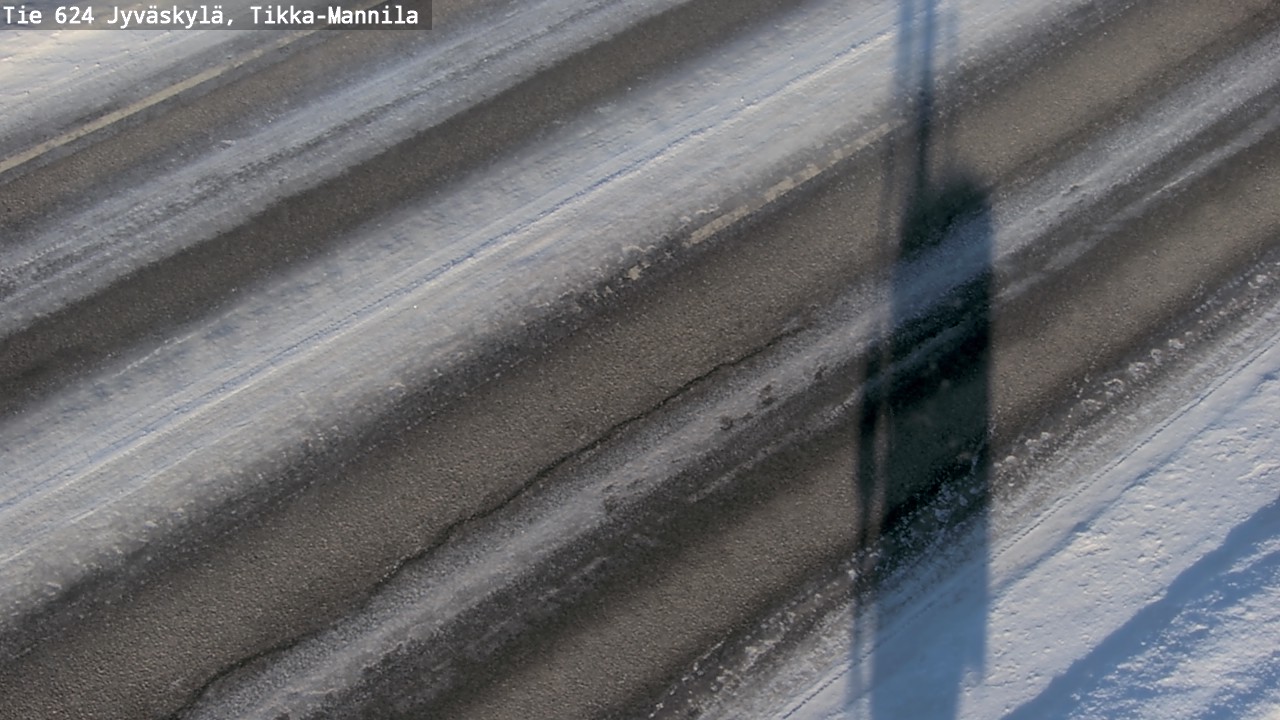 Weather Camera Image Väg 624 Jyväskylä, Tikka-Mannila, Jyväskylä, Keski-Suomi