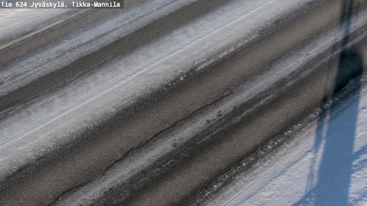 Weather Camera Image Road 624 Jyväskylä, Tikka-Mannila, Jyväskylä, Keski-Suomi