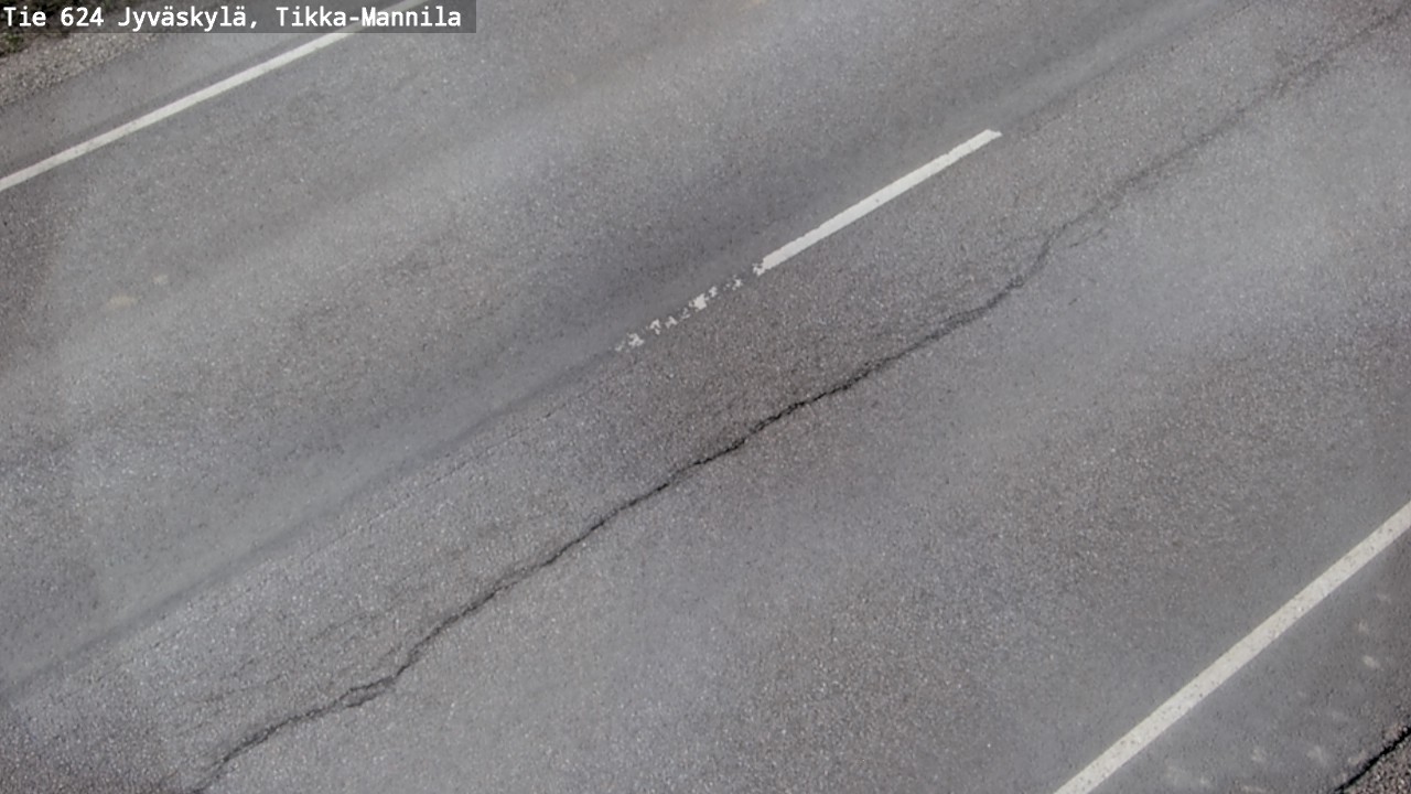 Weather Camera Image Road 624 Jyväskylä, Tikka-Mannila, Jyväskylä, Keski-Suomi