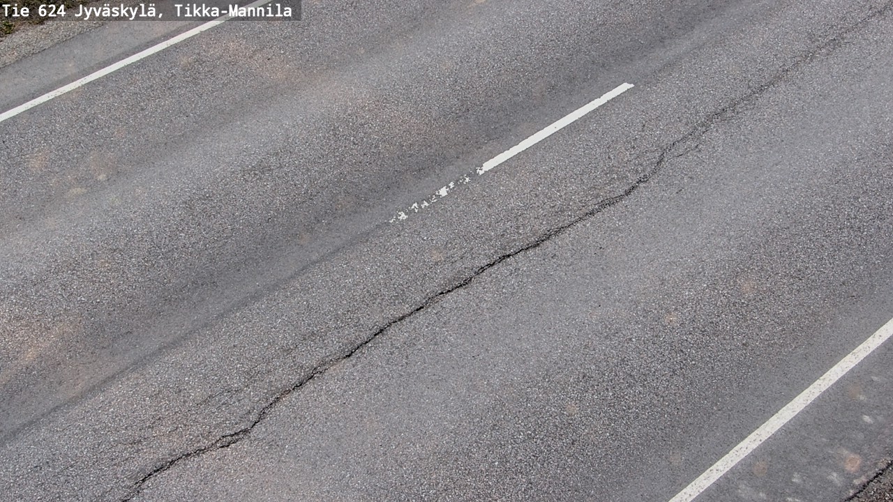 Weather Camera Image Road 624 Jyväskylä, Tikka-Mannila, Jyväskylä, Keski-Suomi