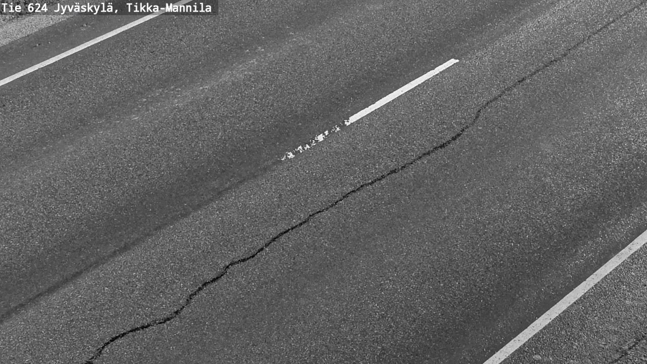 Kelikamerat Kuva Tie 624 Jyväskylä, Tikka-Mannila, Jyväskylä, Keski-Suomi