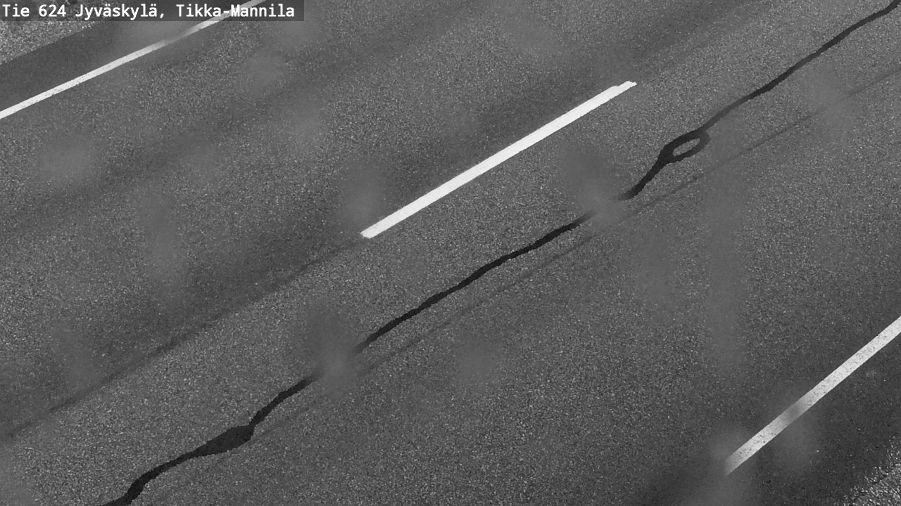 Weather Camera Image Road 624 Jyväskylä, Tikka-Mannila, Jyväskylä, Keski-Suomi
