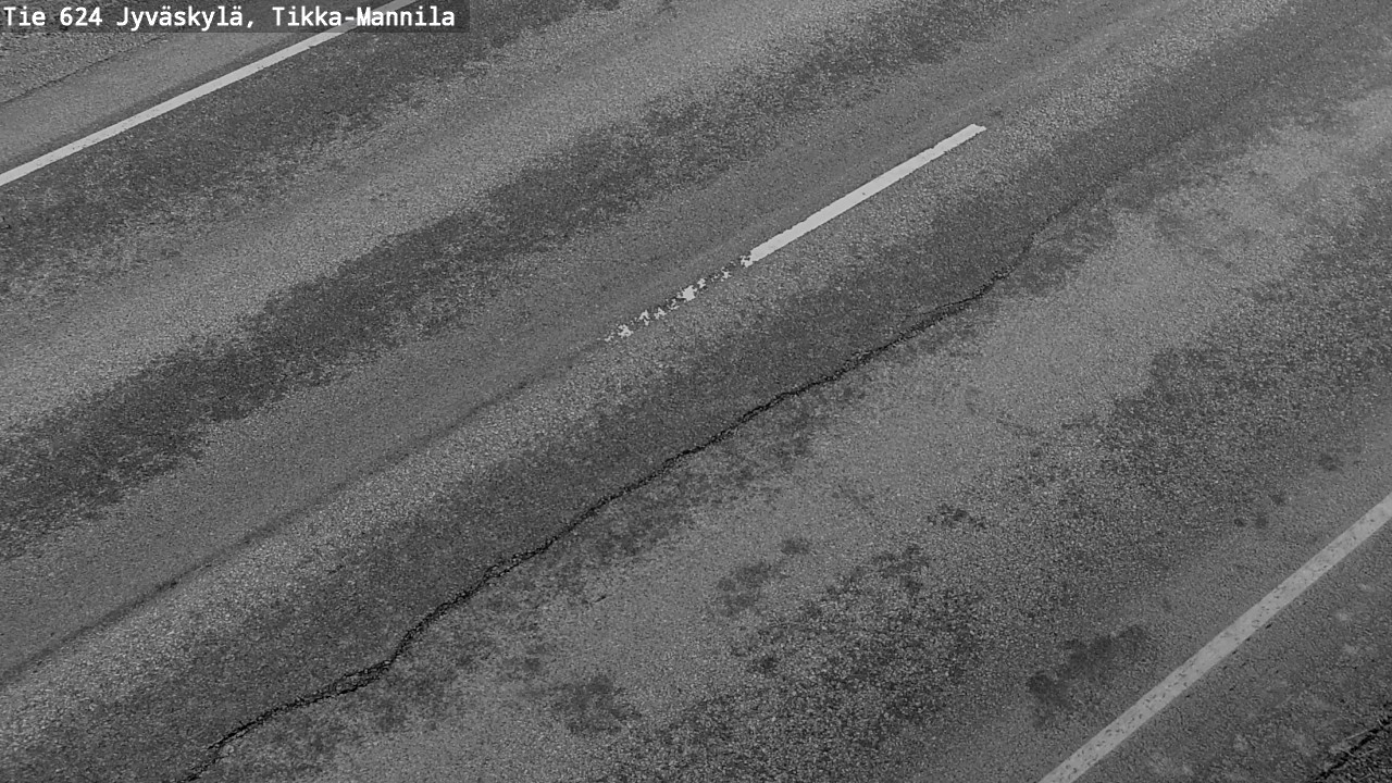 Weather Camera Image Road 624 Jyväskylä, Tikka-Mannila, Jyväskylä, Keski-Suomi
