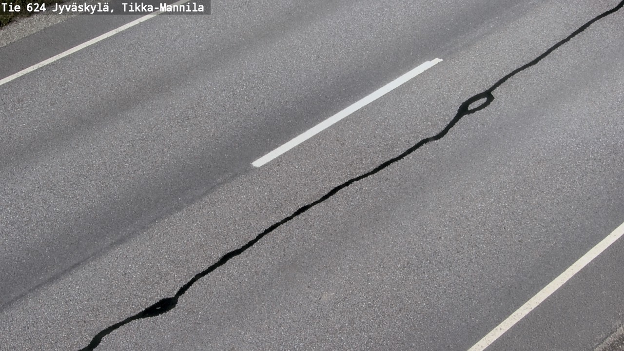 Kelikamerat Kuva Tie 624 Jyväskylä, Tikka-Mannila, Jyväskylä, Keski-Suomi