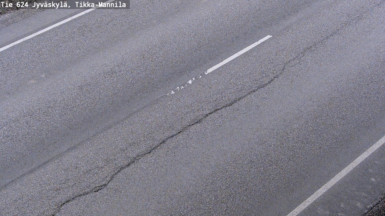 Weather Camera Image Road 624 Jyväskylä, Tikka-Mannila, Jyväskylä, Keski-Suomi