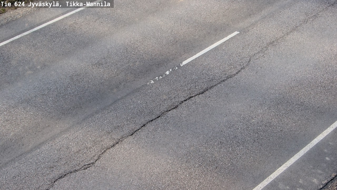 Weather Camera Image Road 624 Jyväskylä, Tikka-Mannila, Jyväskylä, Keski-Suomi