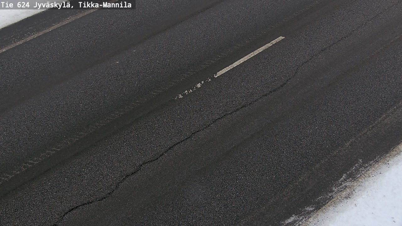Weather Camera Image Road 624 Jyväskylä, Tikka-Mannila, Jyväskylä, Keski-Suomi
