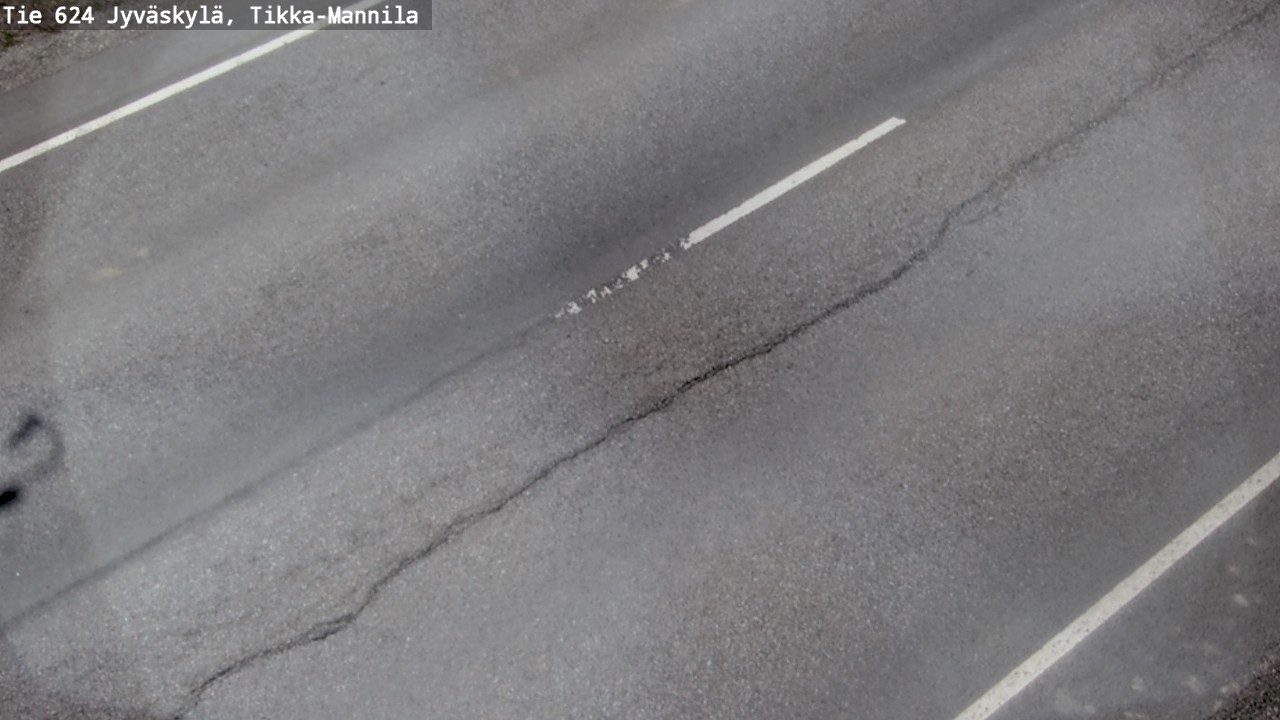 Weather Camera Image Road 624 Jyväskylä, Tikka-Mannila, Jyväskylä, Keski-Suomi