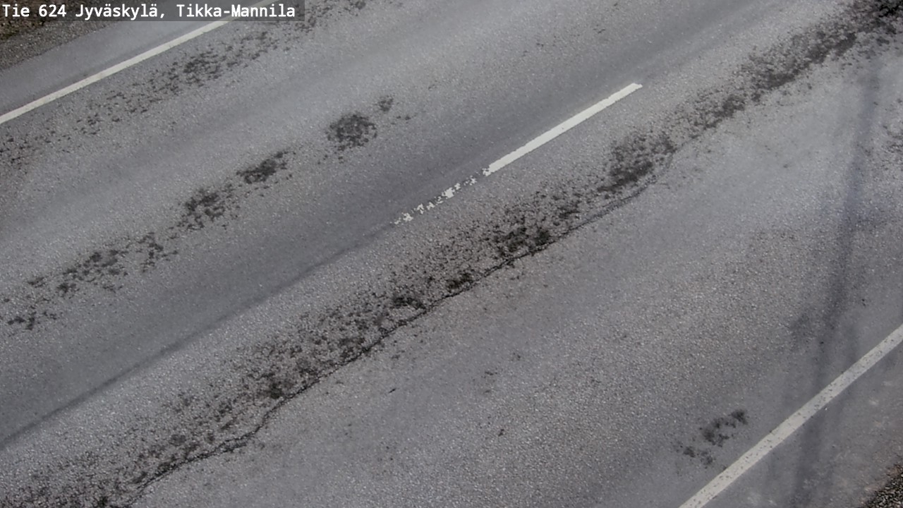 Weather Camera Image Väg 624 Jyväskylä, Tikka-Mannila, Jyväskylä, Keski-Suomi