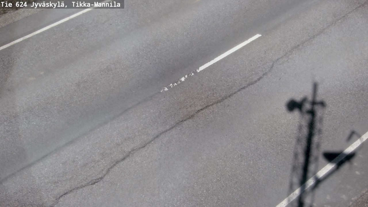 Weather Camera Image Road 624 Jyväskylä, Tikka-Mannila, Jyväskylä, Keski-Suomi