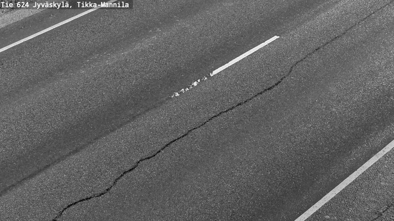 Kelikamerat Kuva Tie 624 Jyväskylä, Tikka-Mannila, Jyväskylä, Keski-Suomi