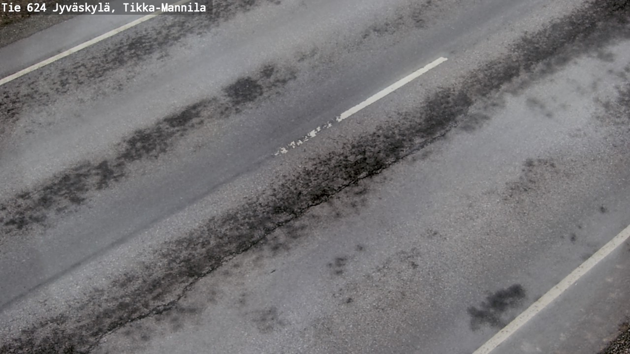 Weather Camera Image Väg 624 Jyväskylä, Tikka-Mannila, Jyväskylä, Keski-Suomi
