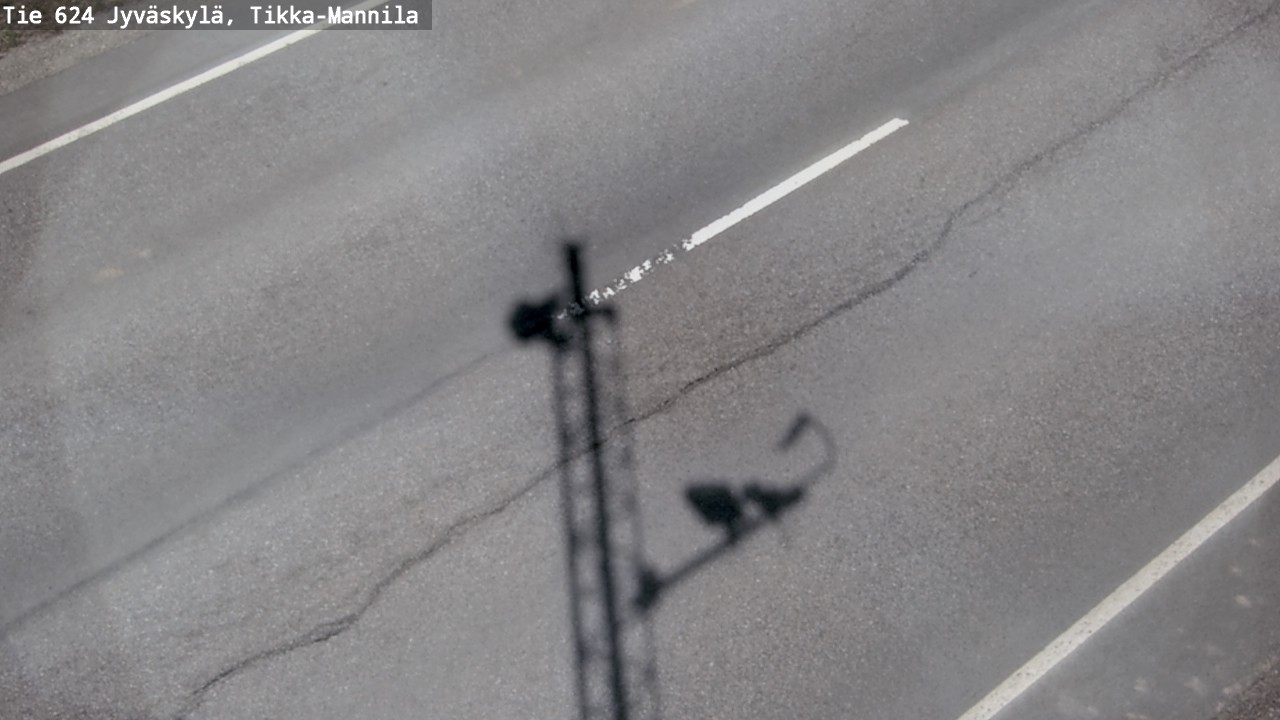 Weather Camera Image Road 624 Jyväskylä, Tikka-Mannila, Jyväskylä, Keski-Suomi