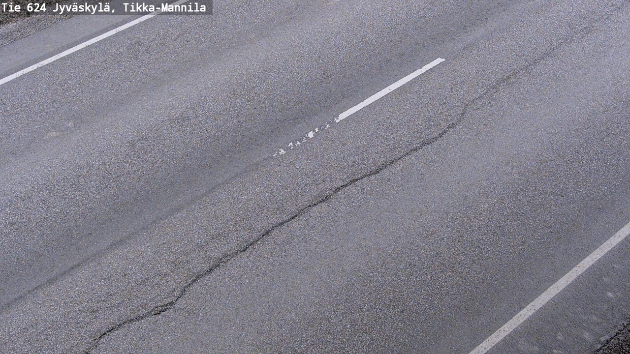 Weather Camera Image Road 624 Jyväskylä, Tikka-Mannila, Jyväskylä, Keski-Suomi