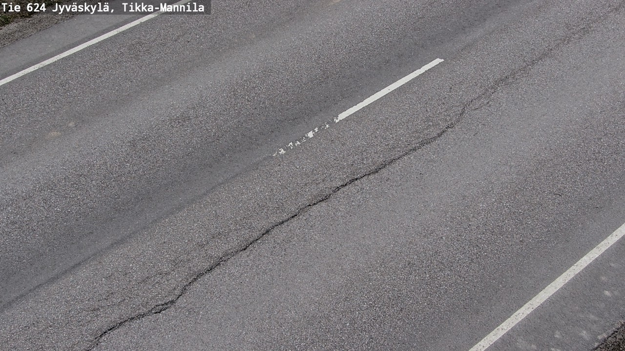 Weather Camera Image Väg 624 Jyväskylä, Tikka-Mannila, Jyväskylä, Keski-Suomi