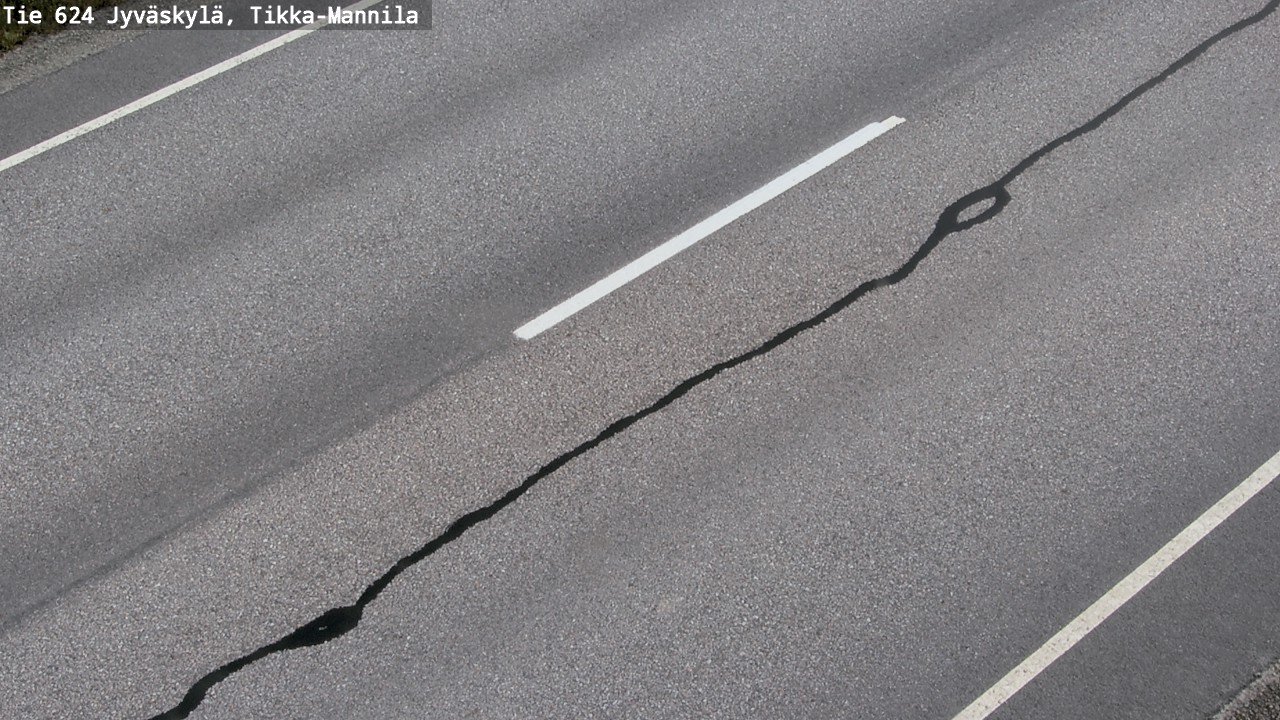 Kelikamerat Kuva Tie 624 Jyväskylä, Tikka-Mannila, Jyväskylä, Keski-Suomi