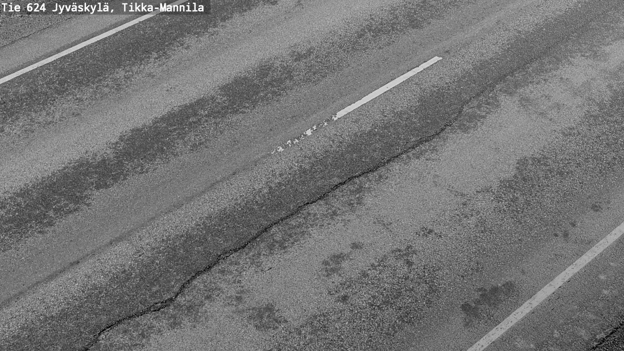 Weather Camera Image Road 624 Jyväskylä, Tikka-Mannila, Jyväskylä, Keski-Suomi