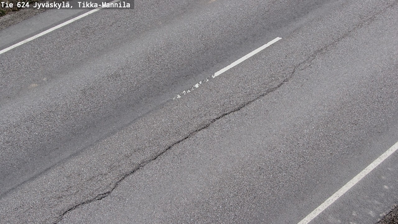 Weather Camera Image Väg 624 Jyväskylä, Tikka-Mannila, Jyväskylä, Keski-Suomi